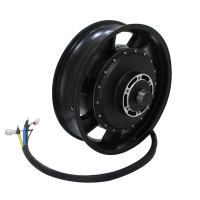 14000W E چرخ دستی اسکوتر توپی 17 اینچ موتور خنک کننده BLDC تامین کننده